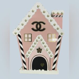 Fashion CC Pink and Black Decorative House Art
